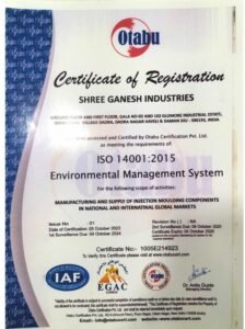 ISO 14001_2015_001 certification of shree ganesh industries