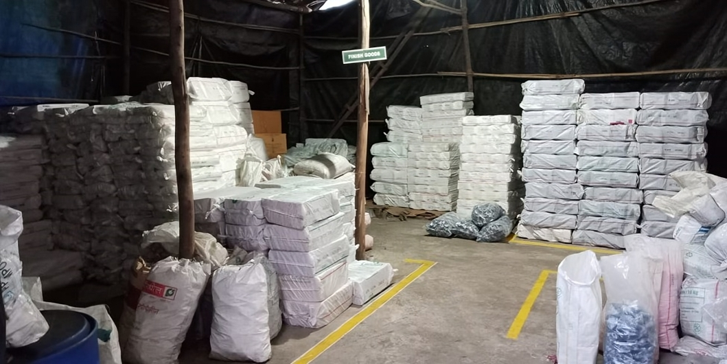 Shree Ganesh Industries production area and produced matarial